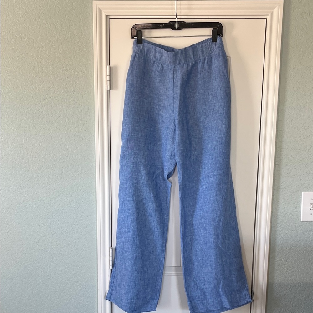 Lilly Pulitzer Light Blue Wide Leg Pants